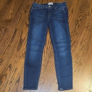 PAIGE Dark Blue Skinny Jeans